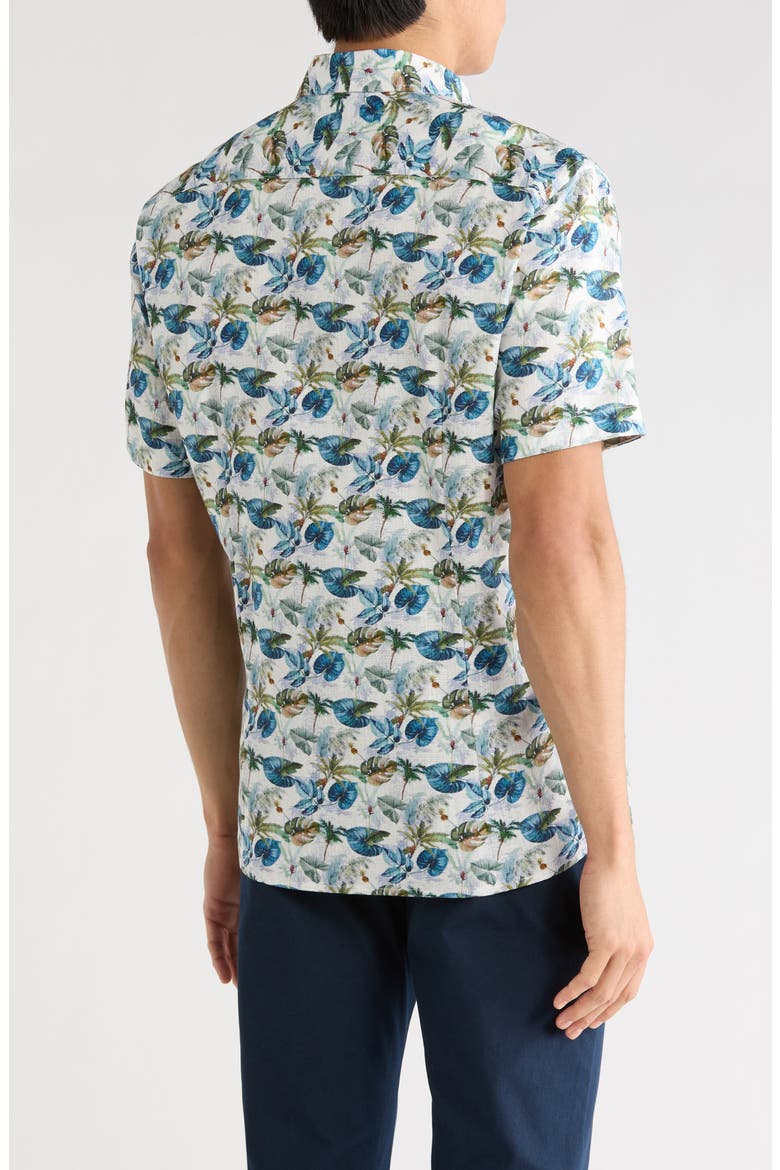 Short Sleeve Sport Shirt, Alternate, color, GREEN / VERT