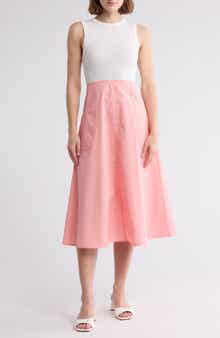 AREA STARS Kia Sleeveless Mixed Media Dress