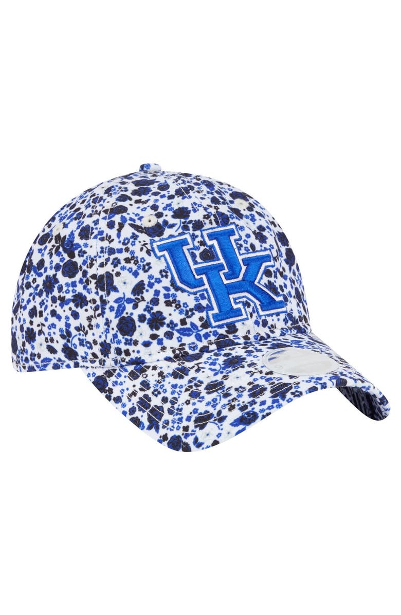 New Era Women's New Era  White Kentucky Wildcats Blooming 9TWENTY Adjustable Hat, Alternate, color, 