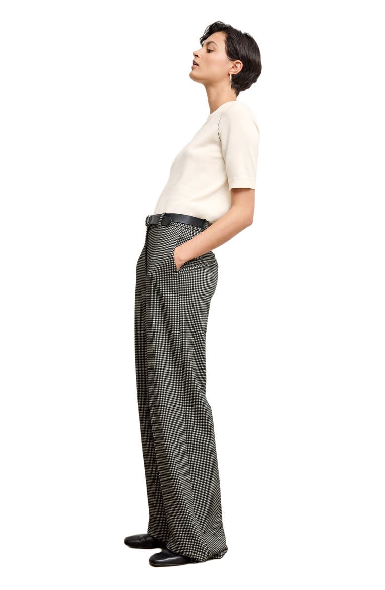 M.M.LaFleur Becca Pointelle Tee - Cotton Silk Knit, Main, color, 