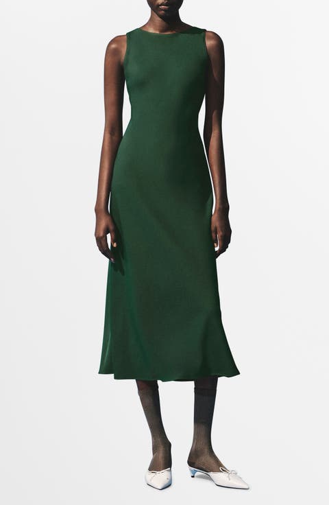 Sleeveless Midi Dress