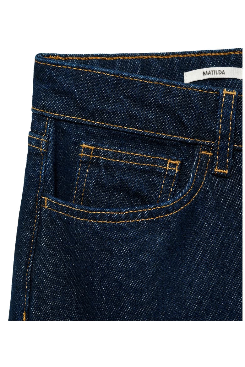 Mid Rise Straight Leg Jeans, Alternate, color, OPEN BLUE