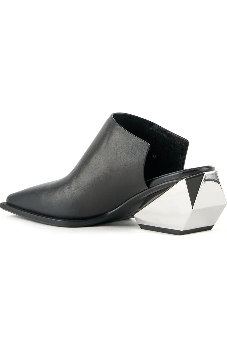 United Nude Ricky Mule Mid, Alternate, color, Black