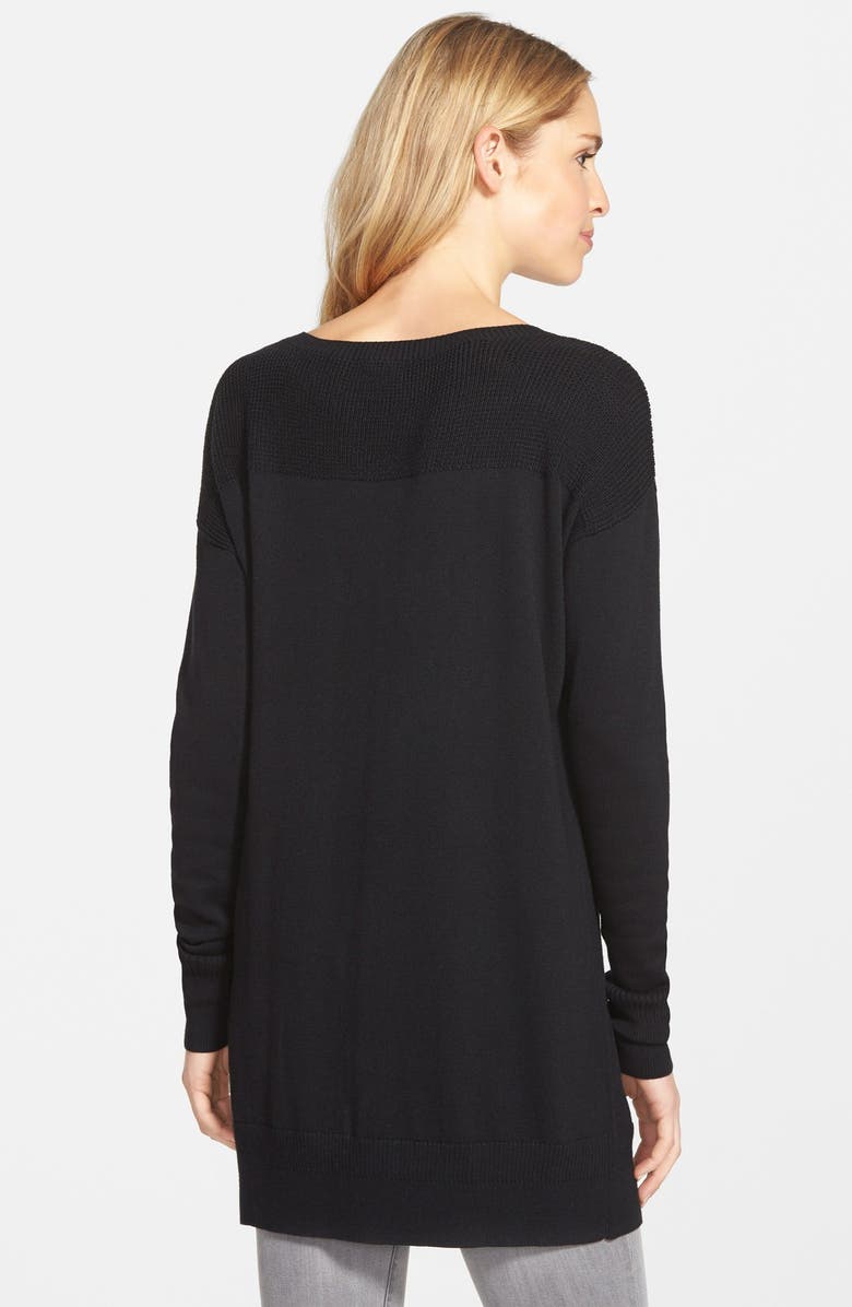 Caslon<sup>®</sup> Two-Pocket Knit Tunic, Alternate, color, 