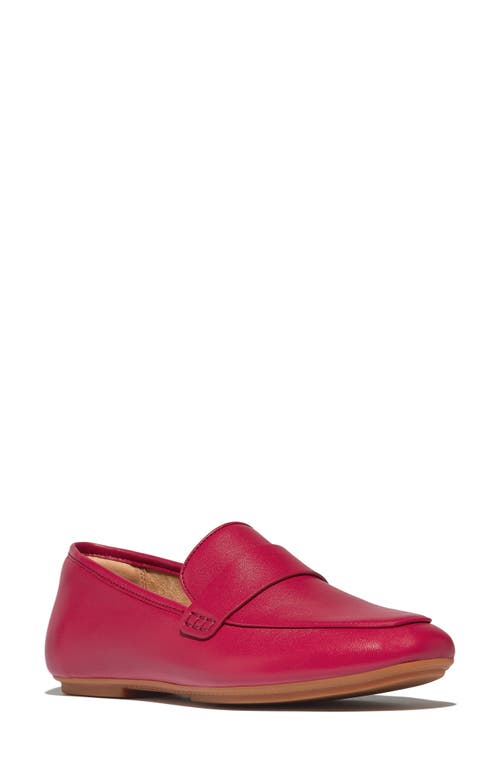 Fitflop Delicato Loafer In Redberry