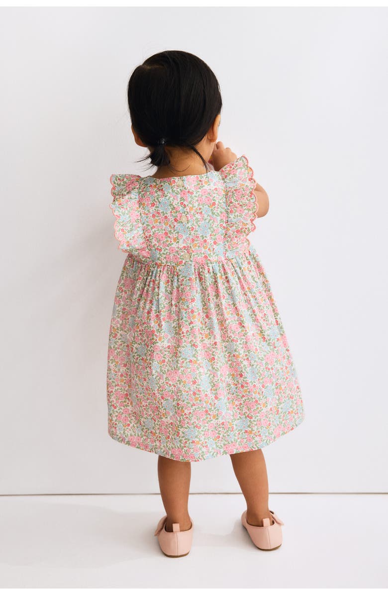 H&M Cotton Dress, Alternate, color, Light Pink/Floral