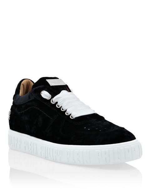 Velvet Lo-Top Sneakers Plein Hurricane Women