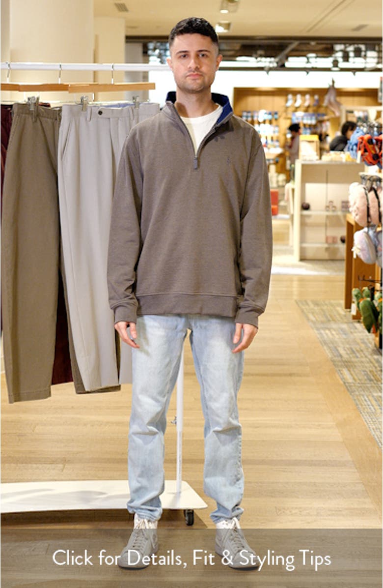 Fleece Quarter Zip Pullover, sales video thumbnail