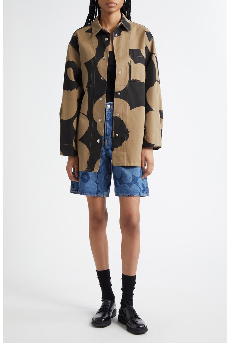 Maridenim Marssi Unikko Denim Shorts, Alternate, color, MID INDIGO