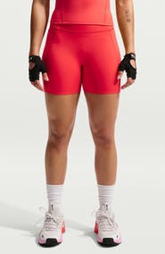 Nike Universa Medium-Support High-Waisted 5-Inch Pocket Biker Shorts