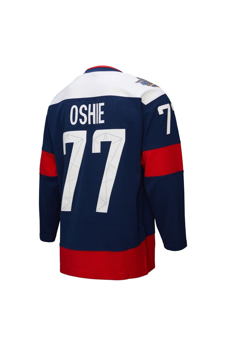 Mitchell & Ness Men's Mitchell & Ness TJ Oshie Navy Washington Capitals Power Play Jersey, Alternate, color, Navy