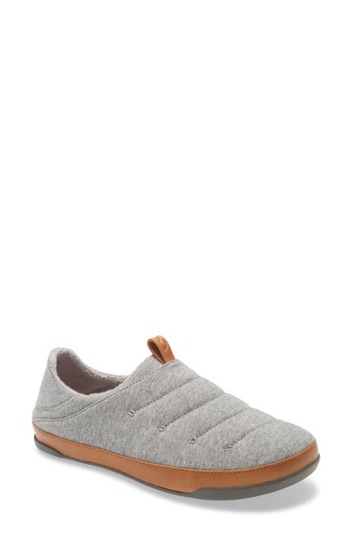 OluKai Mahana Convertible Quilted Slipper in Vapor Fabric 