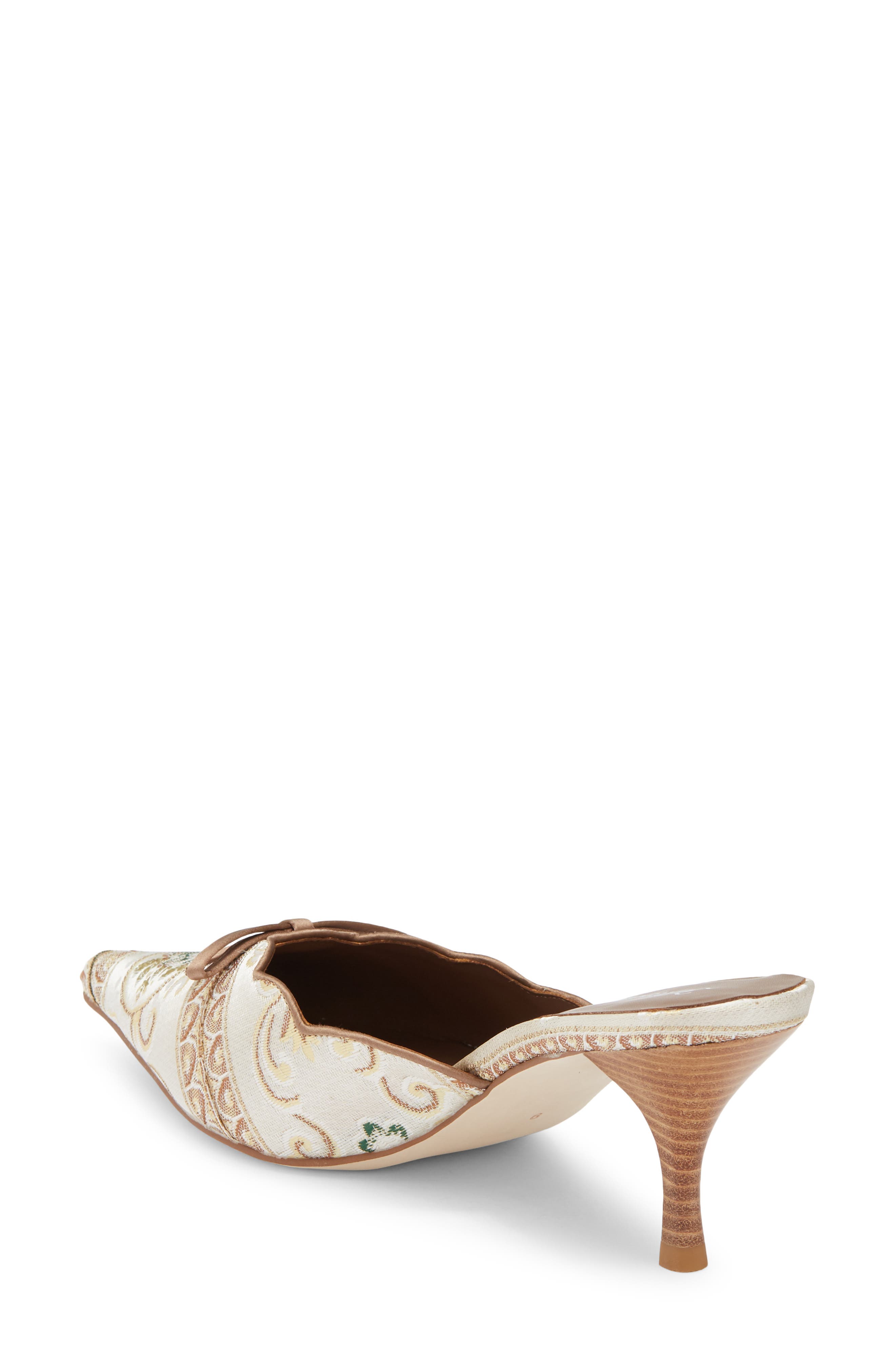 Decadent Pointed Toe Mule, Alternate, color, NATURAL MULTI