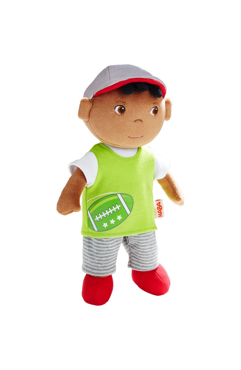 HABA Snug Up Mason Baby Boy Doll, Alternate, color, Multi