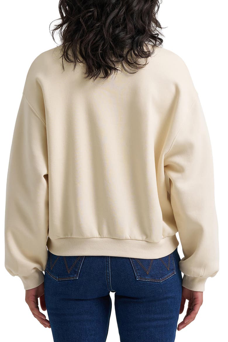 Graphic Crewneck Sweatshirt, Alternate, color, WHITECAP GRAY