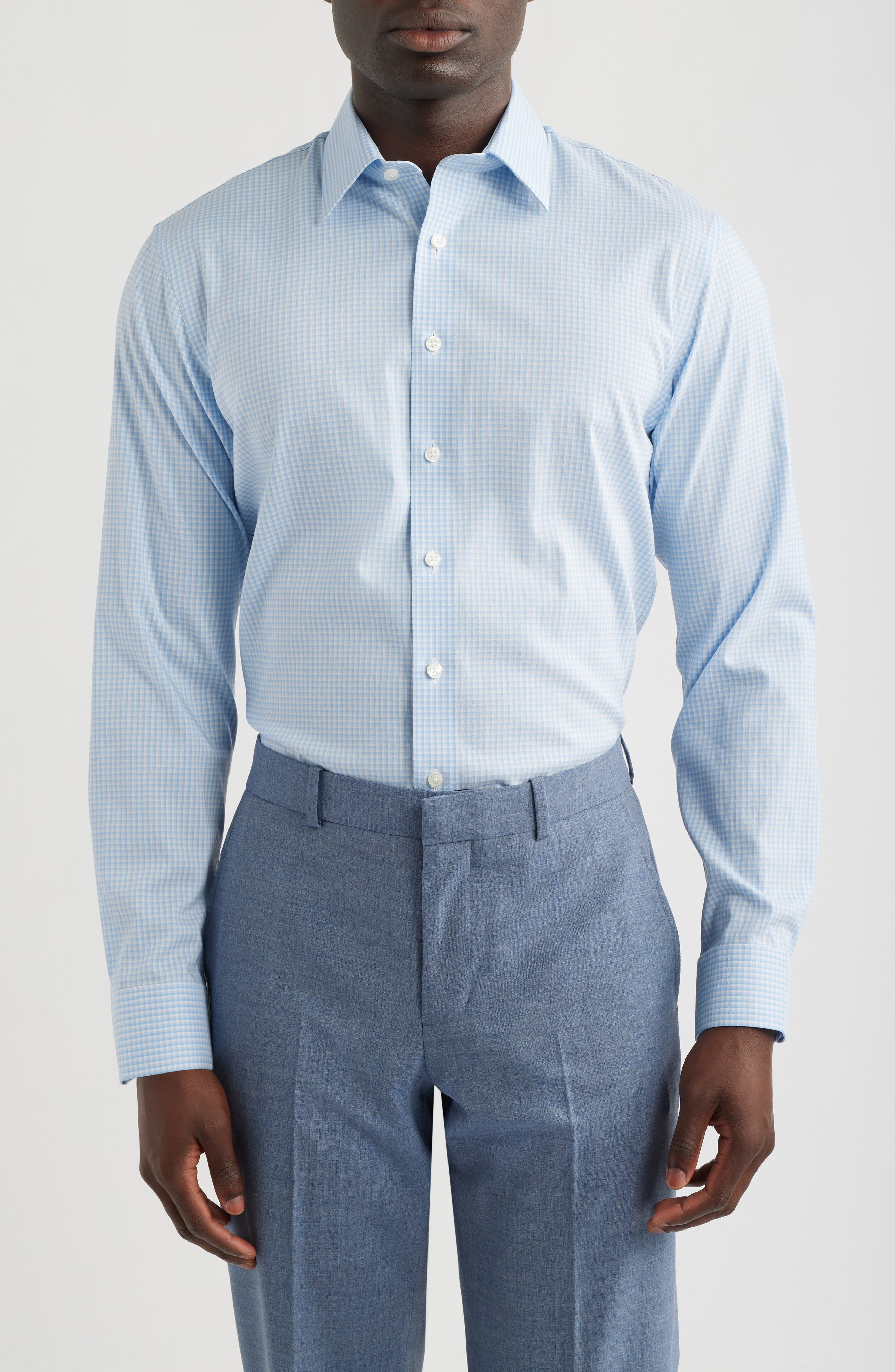 selected BLUE ETTORE CHECK