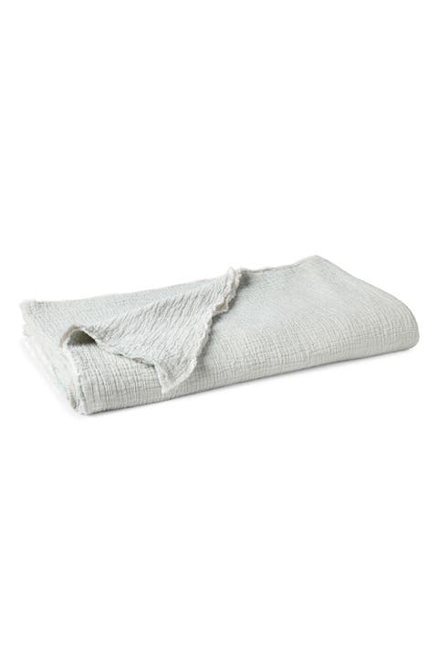 Topanga Organic Cotton Matelassé Bed Blanket