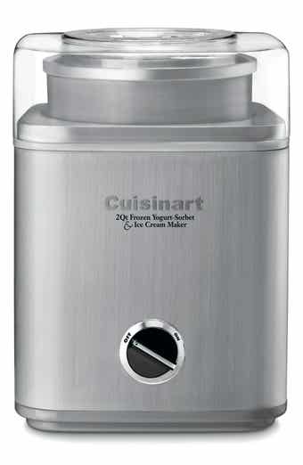 Cuisinart Pure Indulgence™ 2-Quart Frozen Yogurt Sorbet & Ice Cream Maker