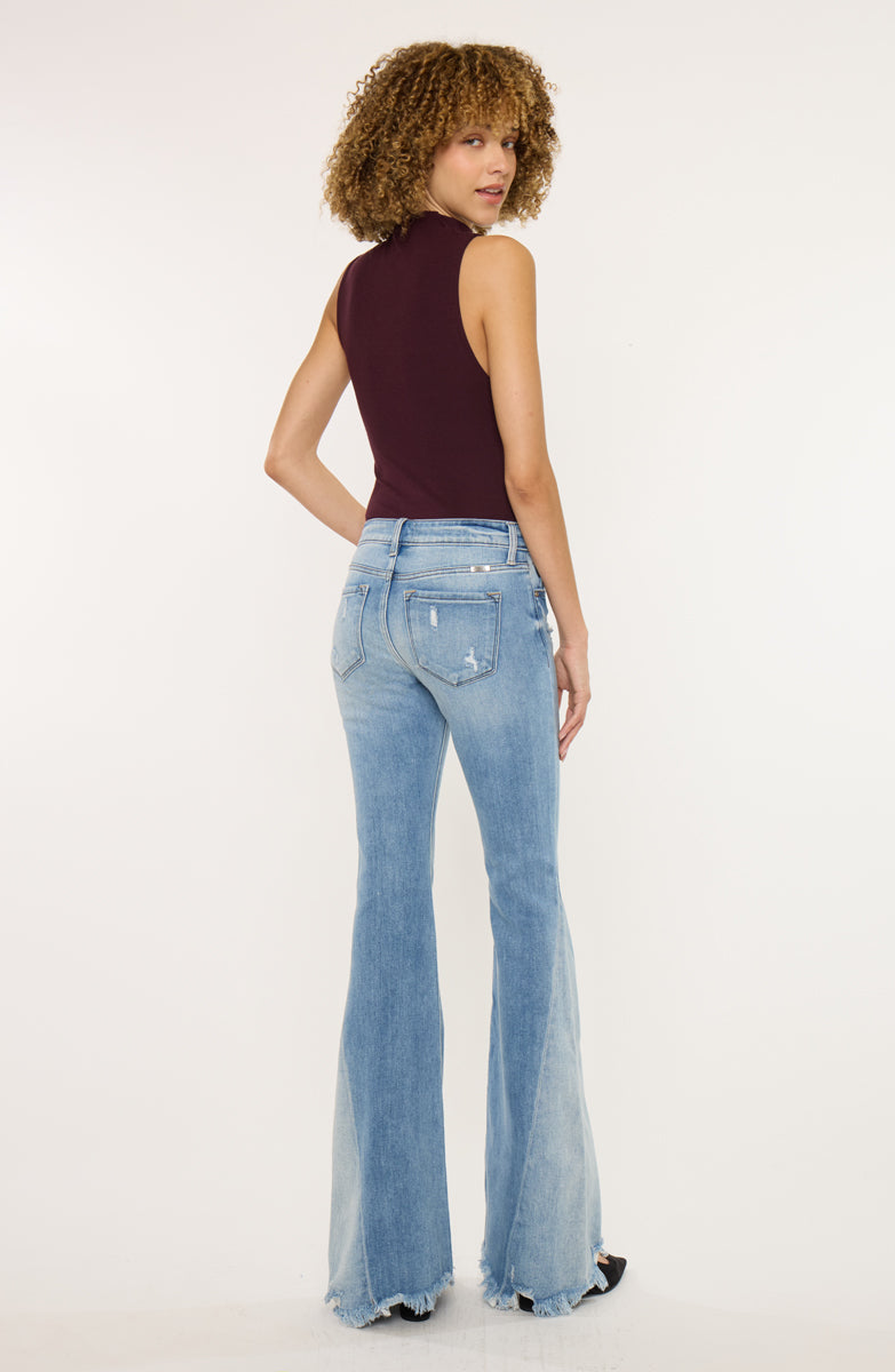 Rosecrans Mid Rise Flare Jeans - image 2