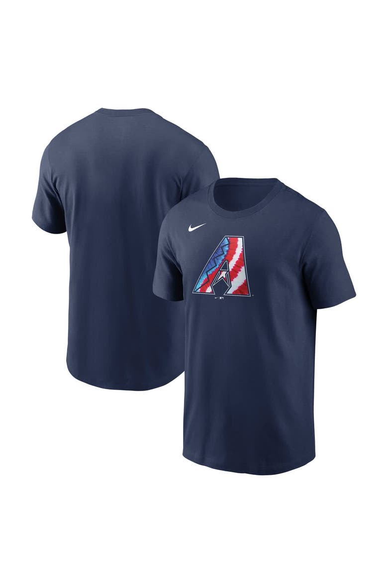 Men's Nike Navy Arizona Diamondbacks Americana T-Shirt, Main, color, Navy