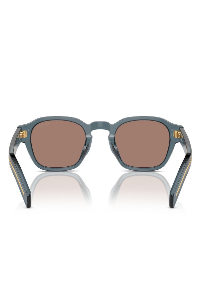 Prada 53mm Phantos Sunglasses, Alternate, color, Grey