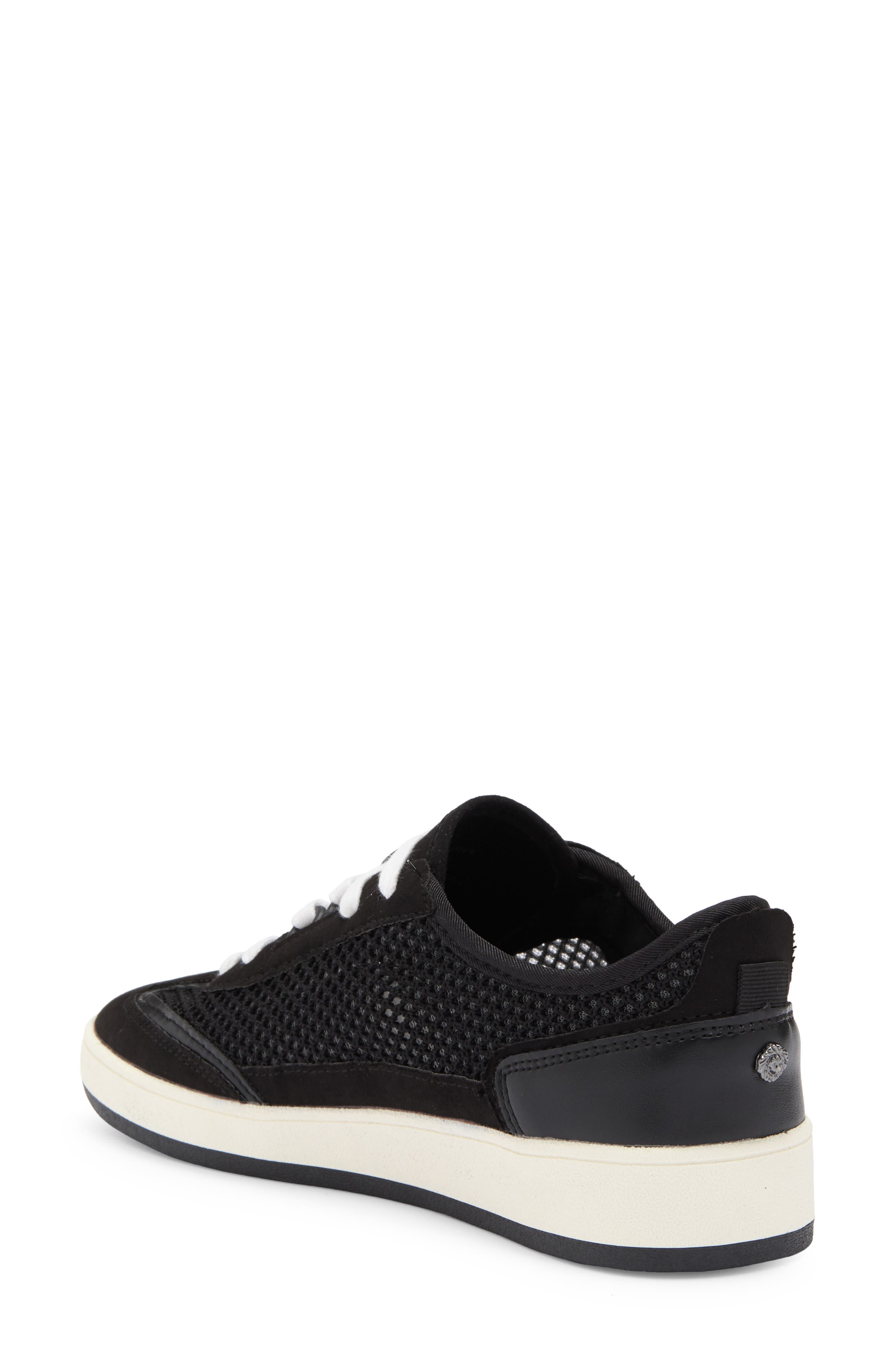 Anne Klein Adriela Low Top Sneaker, Alternate, color, Black Mesh