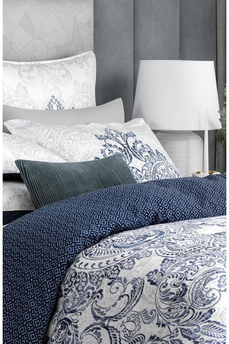 Flevoland Pillowcase, Alternate, color, White