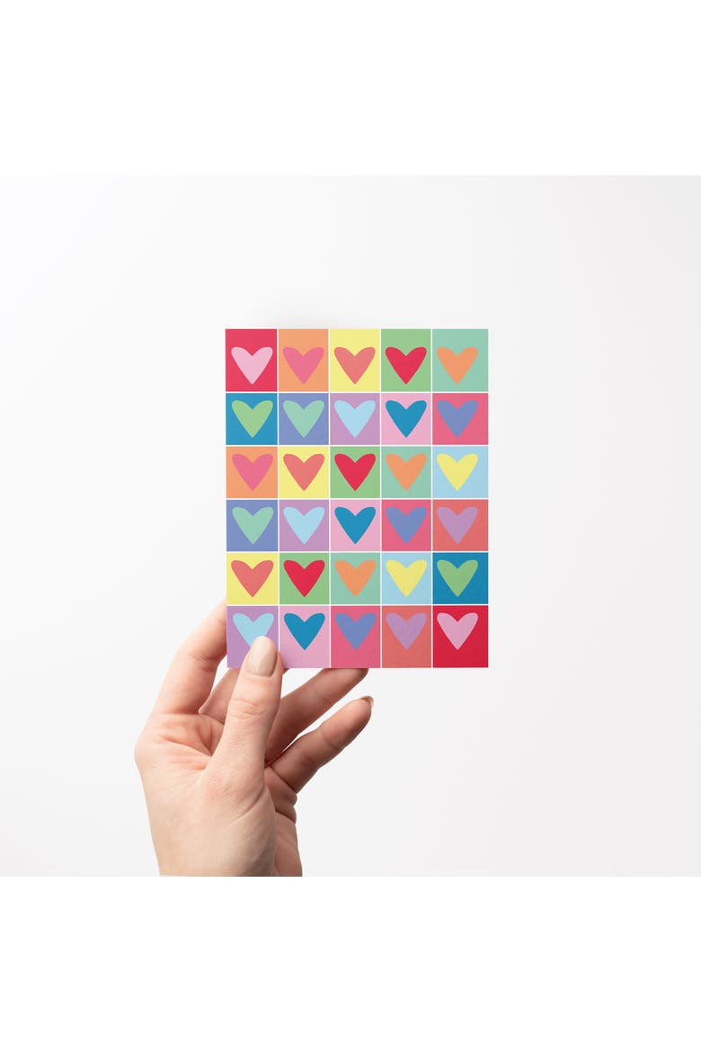 Love/Valentine's Greeting Cards "Rainbow Hearts", Alternate, color, Multi-Pack