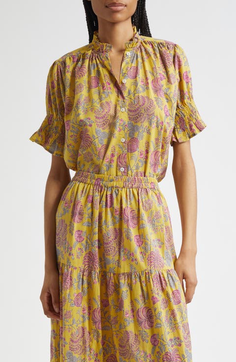 Marnie Floral Ruffle Top