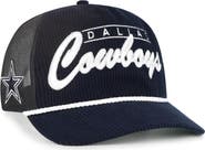 '47 Men's '47  Navy Dallas Cowboys Double Header Relaxed Corduroy Hitch Hat