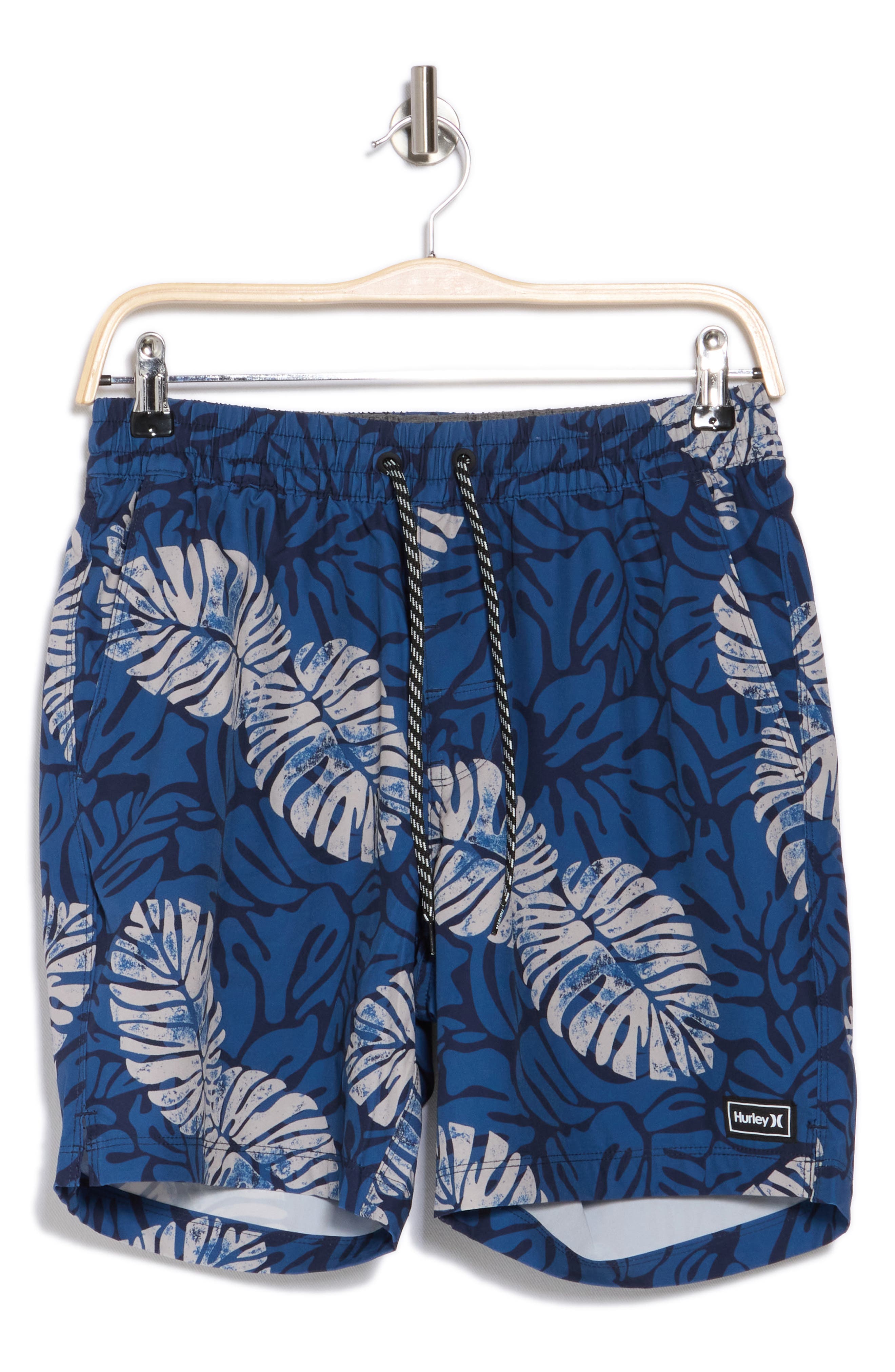Hurley Dypsis Leaves Volley Swim Trunks