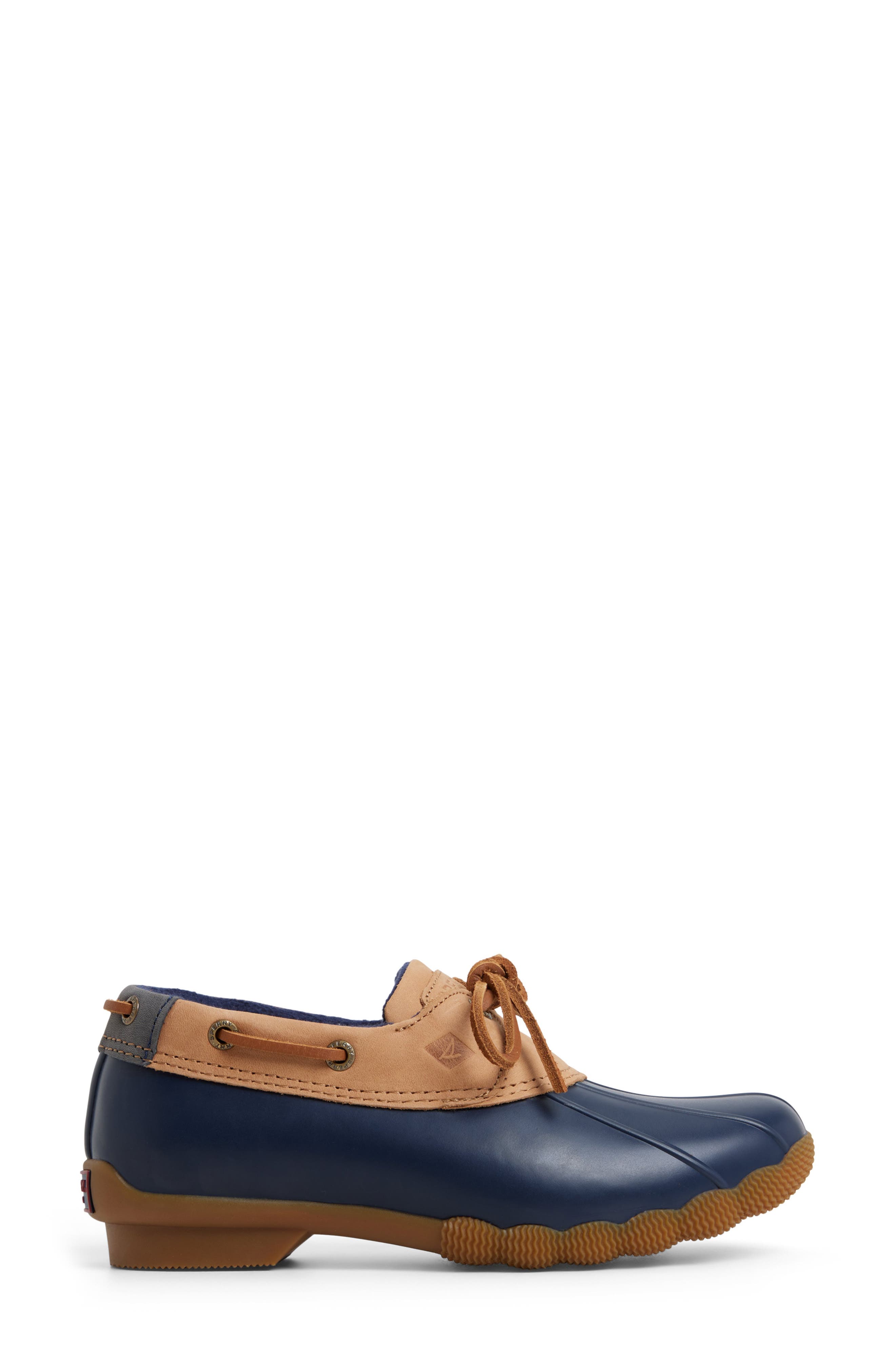 Sperry Saltwater Waterproof Rain Shoe, Alternate, color, Tan