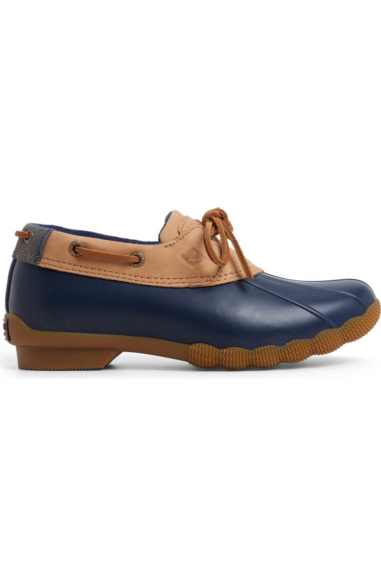 Sperry Saltwater Waterproof Rain Shoe, Alternate, color, Tan