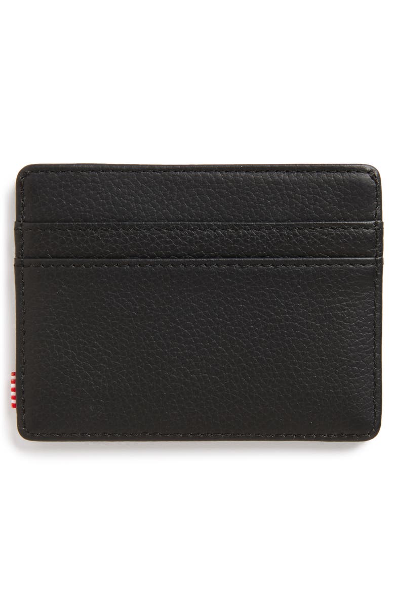 Herschel Supply Co. Charlie Leather Card Case, Alternate, color,