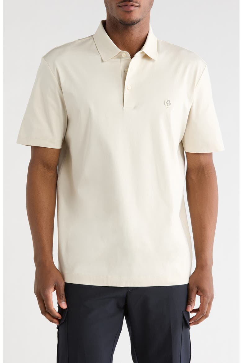 Parris Cotton Polo, Main, color, OPEN WHITE