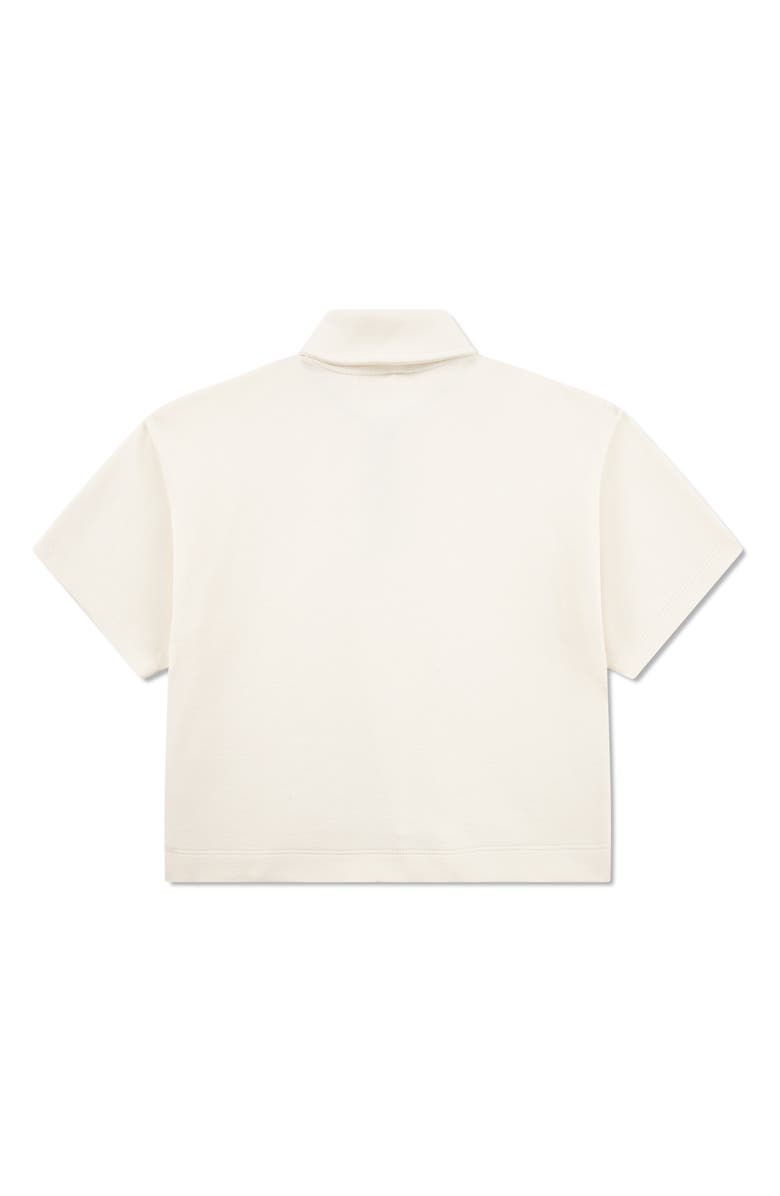 Lacoste Kids
 Stretch Cotton Piqué Oversize Polo, Alternate, color, Lapone