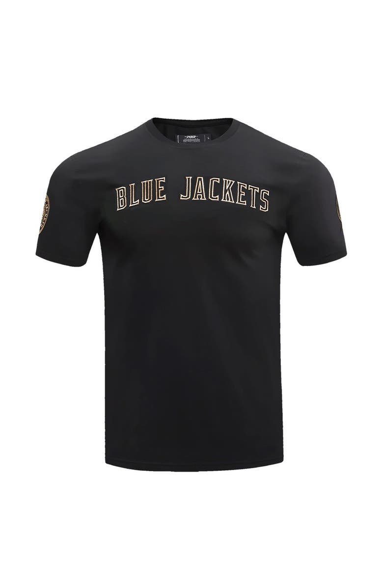 PRO STANDARD Men's Pro Standard Black Columbus Blue Jackets Wordmark T-Shirt, Alternate, color, Black