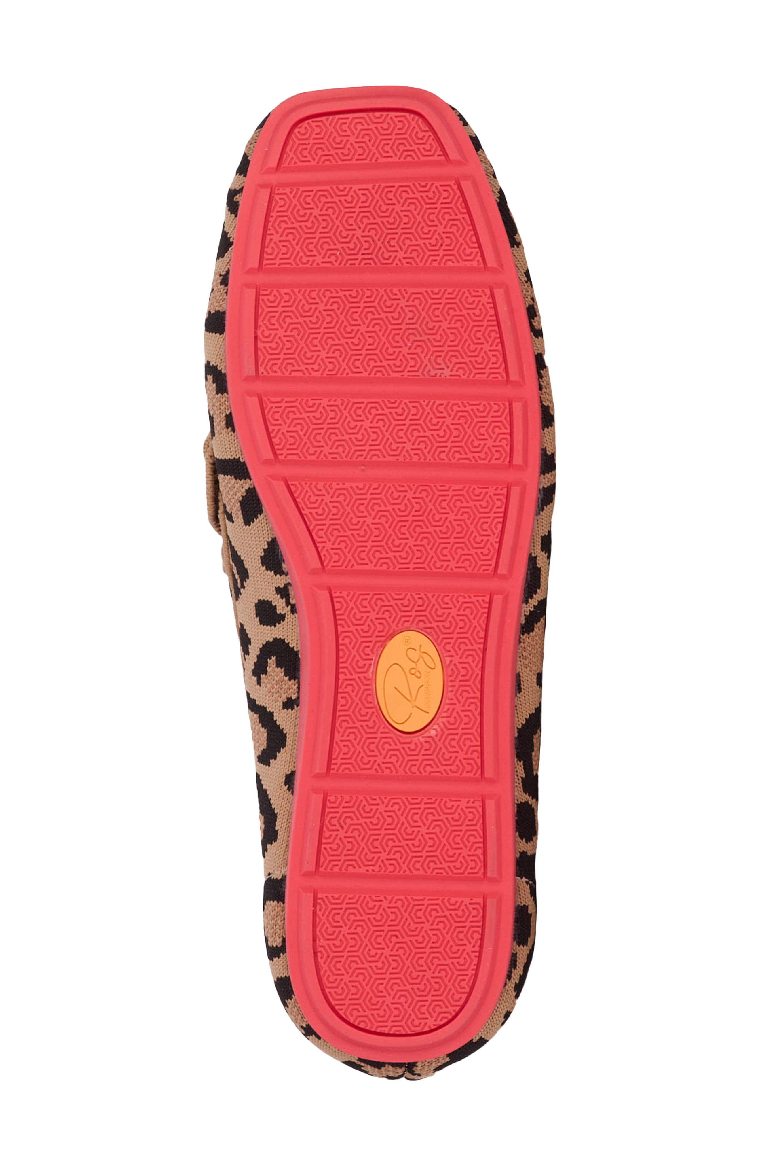 Neve Knit Loafer, Alternate, color, LEOPARD PRINT KNIT