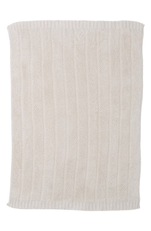BAREFOOT DREAMS BAREFOOT DREAMS COZYCHIC® HERRINGBONE THROW BLANKET