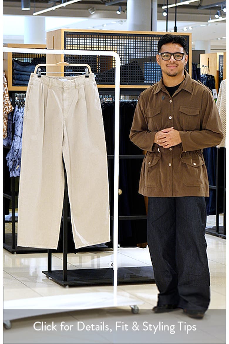 Super Baggy Twill Trousers video