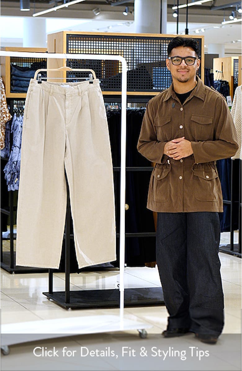 Super Baggy Twill Trousers, sales video thumbnail