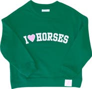 Bits & Bows I Heart Horses Sweatshirt