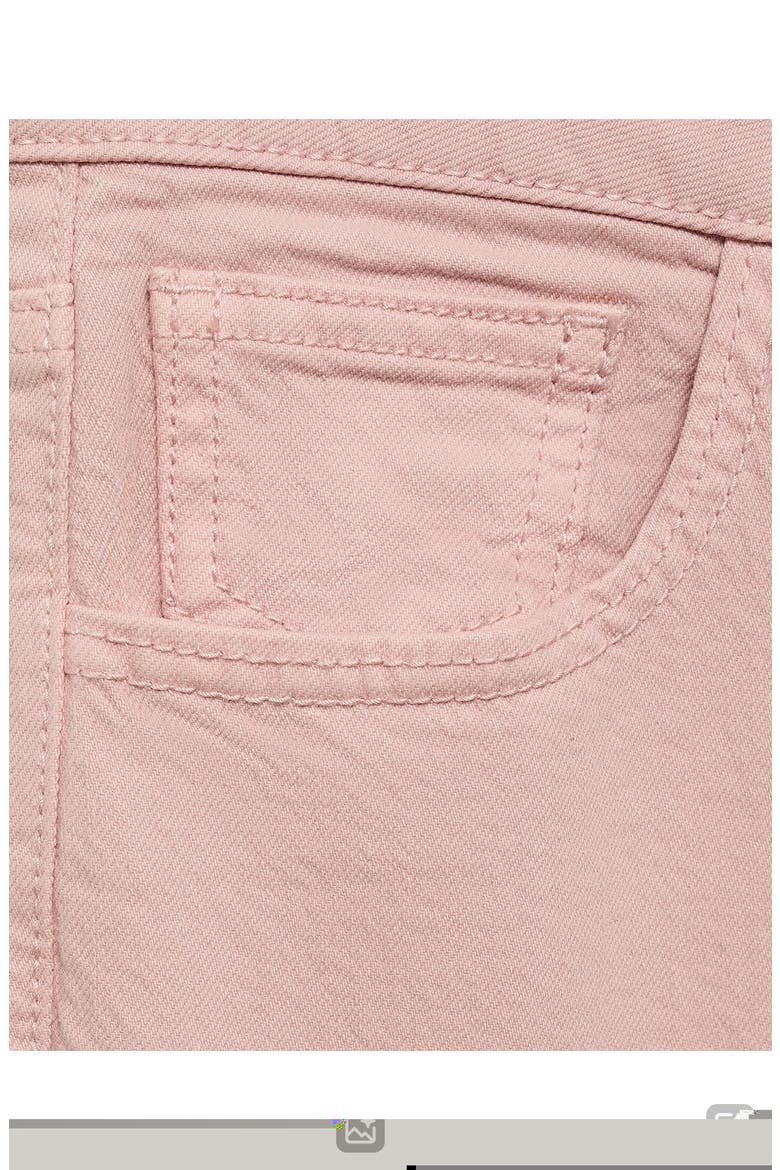 Flare Cargo Jeans, Alternate, color, PASTEL PINK
