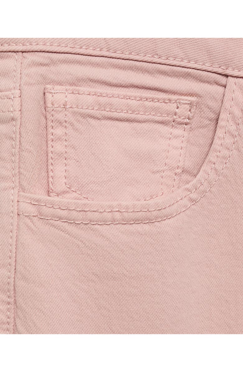 MANGO TEEN Flare Cargo Jeans, Alternate, color, Pastel Pink