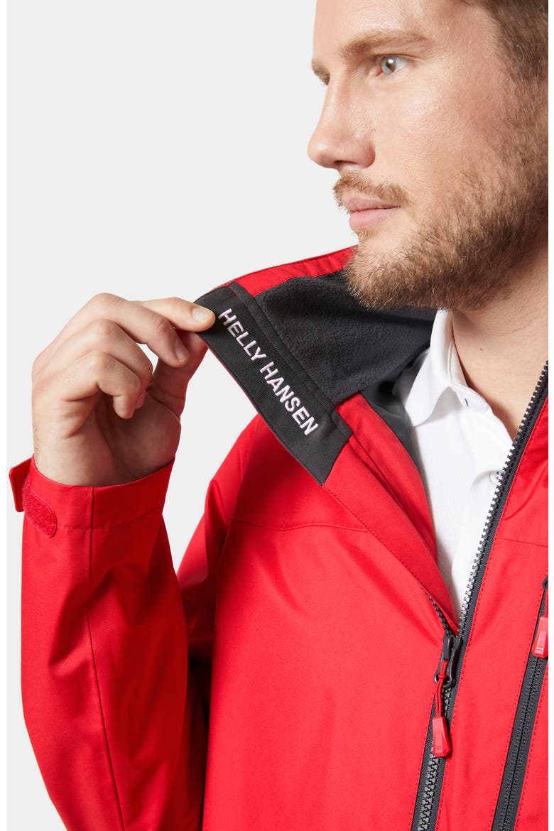 Crew 2.0 Waterproof Sailing Jacket, Alternate, color, RED