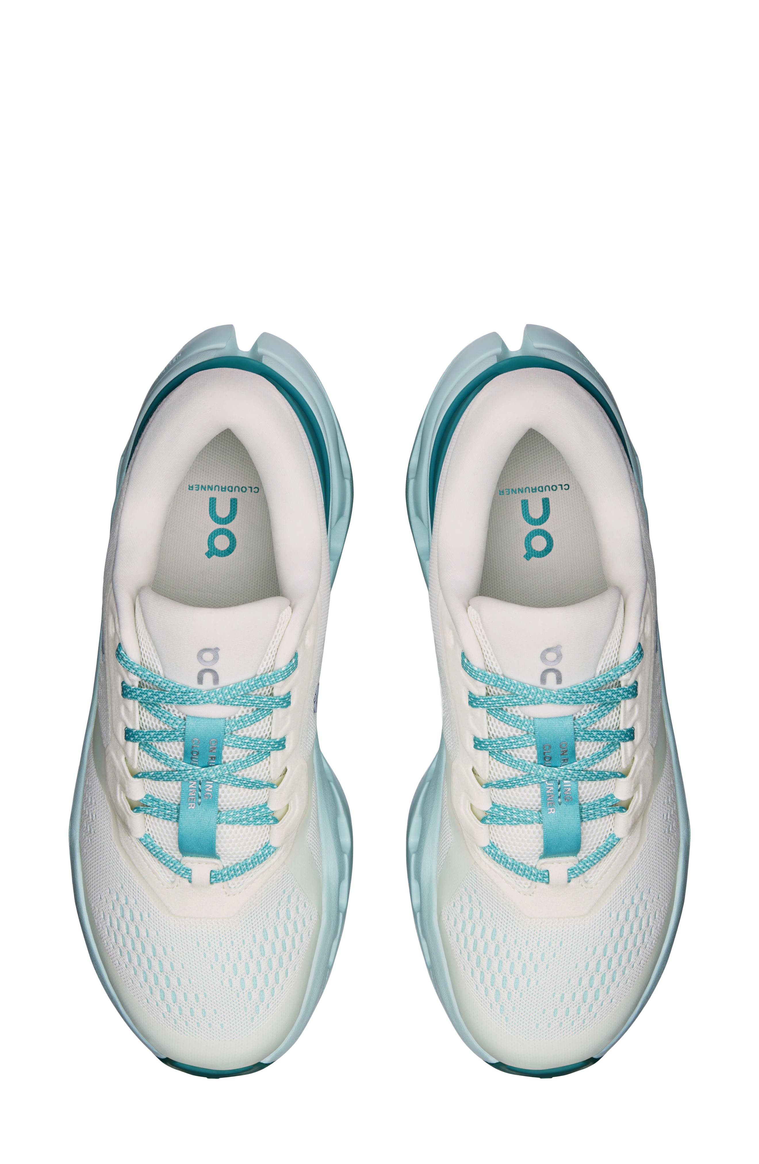 Cloudrunner 3 Running Shoe, Alternate, color, IVORY/ AQUAMARINE