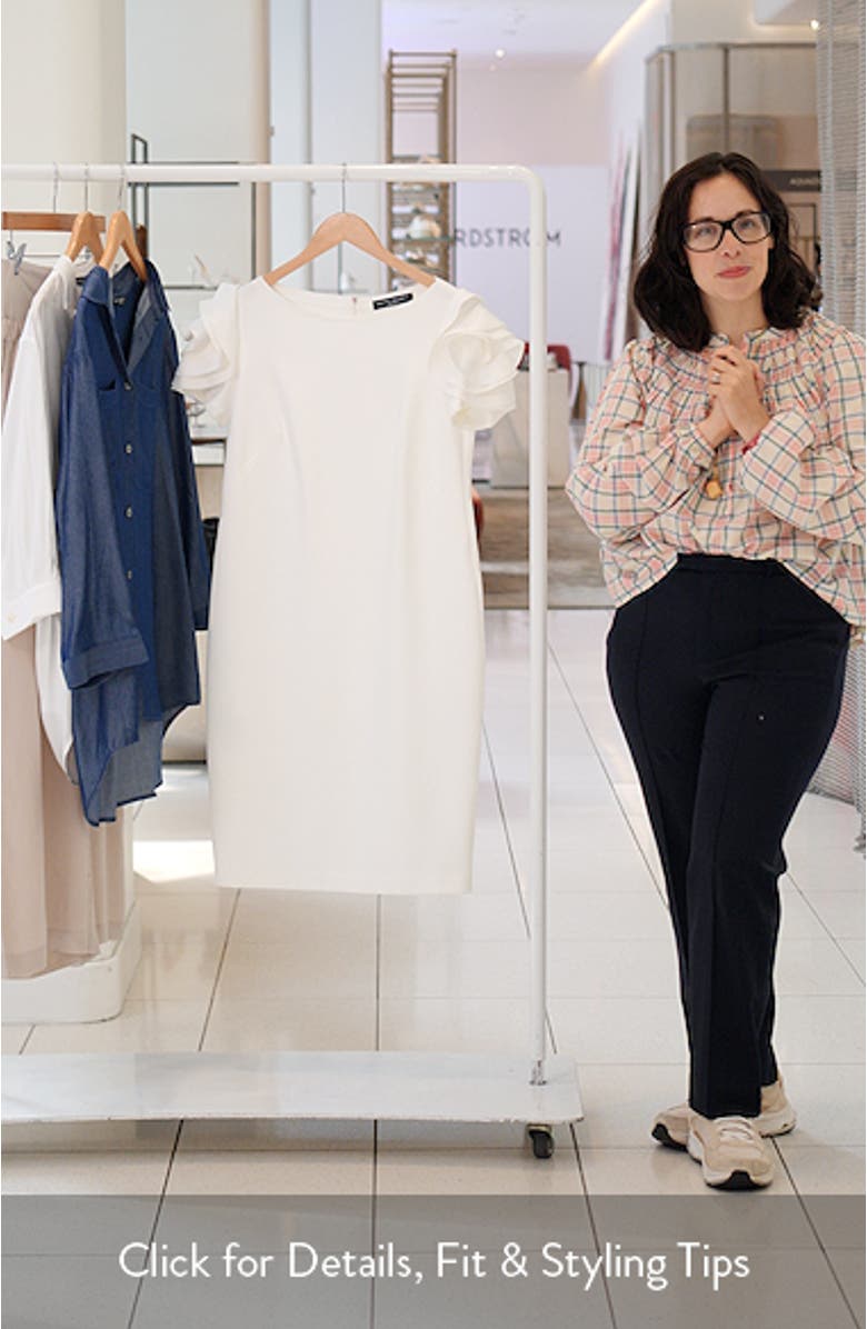 Maternity Sheath Cocktail Dress, sales video thumbnail