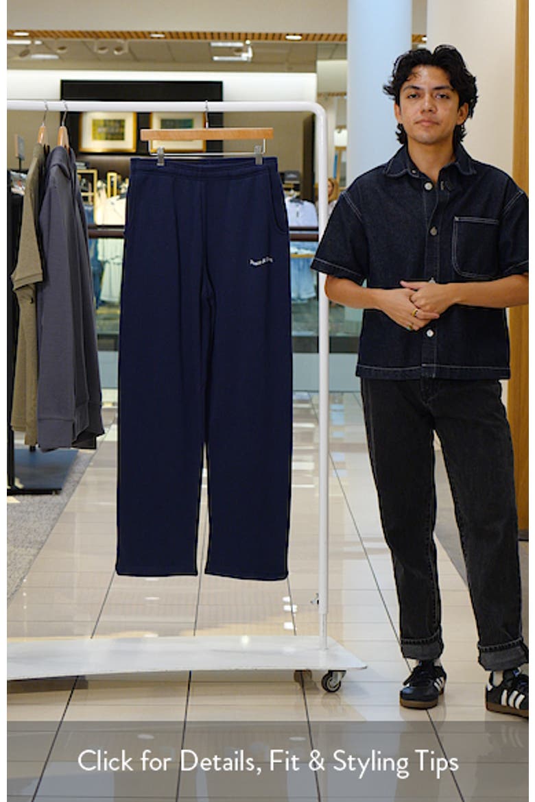 Stencil Cotton Fleece Sweatpants video