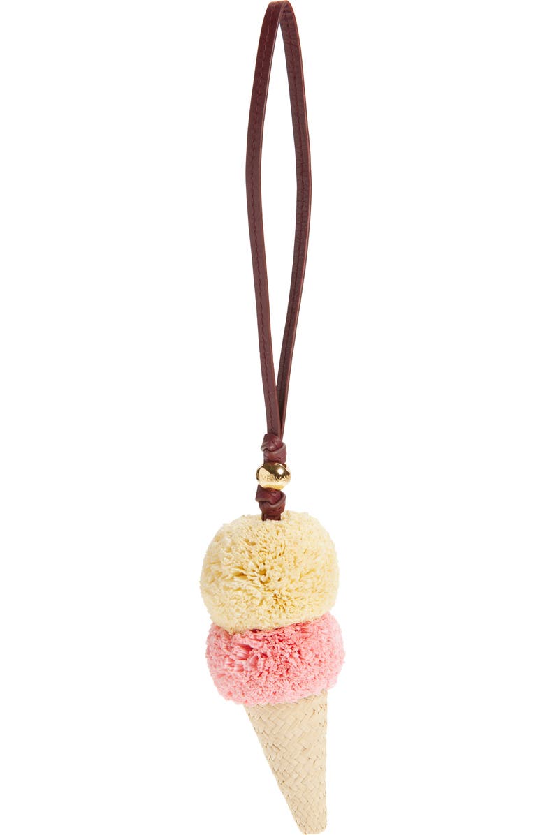 Zimmermann Gelato Bag Charm, Main, color, Lemon/ Strawberry