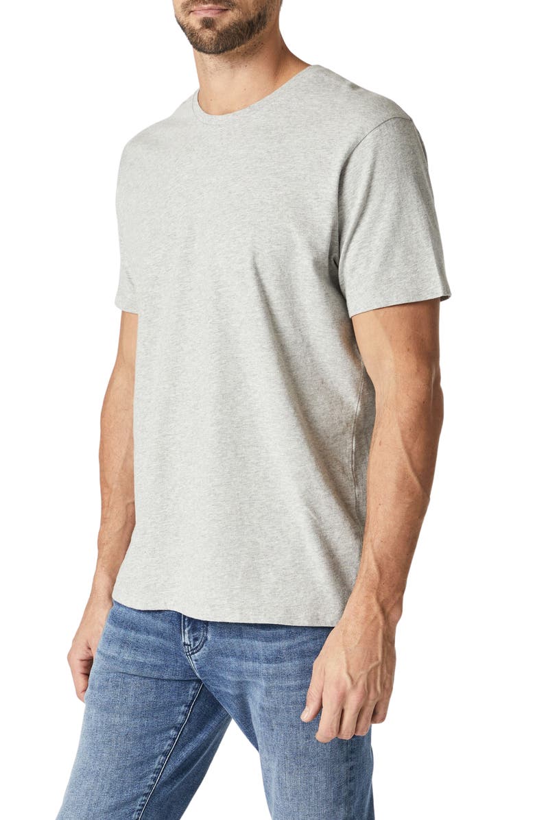 Mavi Jeans Cotton T-Shirt, Alternate, color, Light Grey Melange